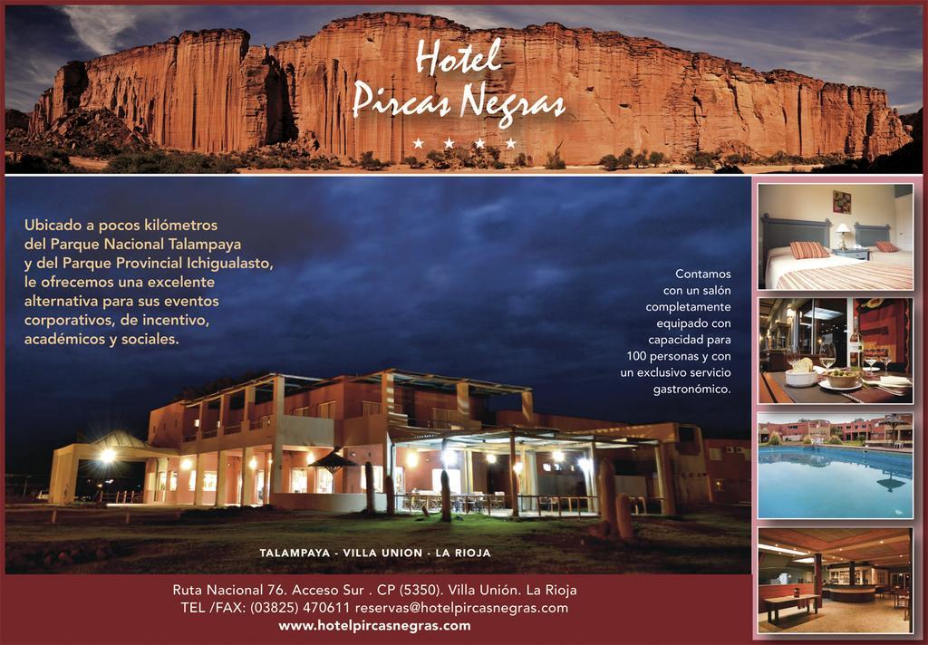 Hotel Boutique Pircas Negras Villa Union  Exterior foto